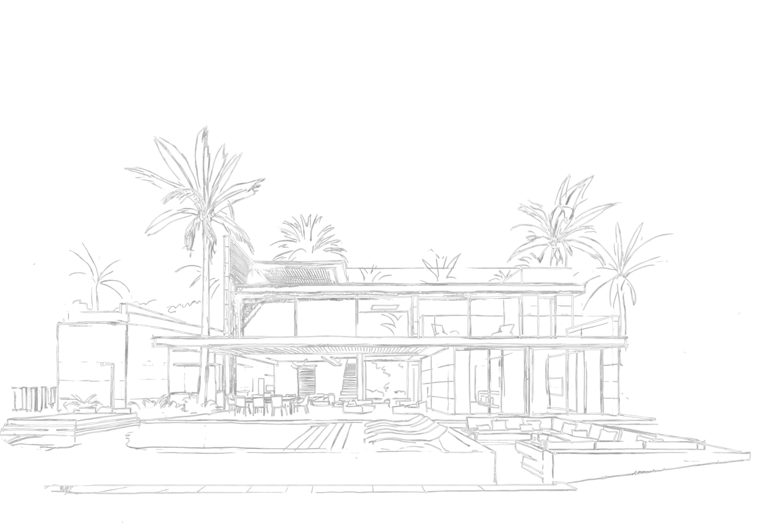 Villa Capricho sketch